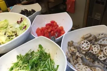 Healthy Organic Buffet in Ginza 
