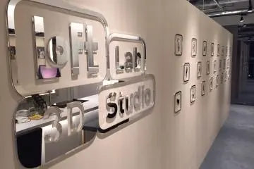 Entrance to the Loft 3-D printing studio (Photo: Loft)
