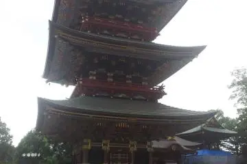 This 25 metre high pagoda is a listed cultural property