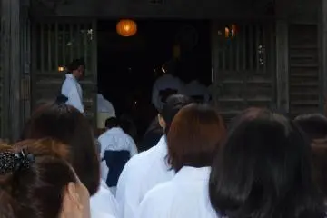 Entering the Temple