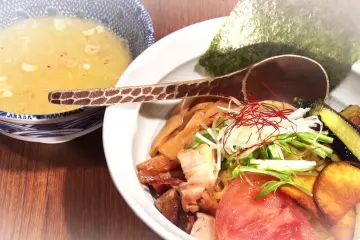 Ramen with Chicken Broth Soup
