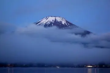 Mt. Fuji & Yamanakako before Dawn