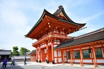 The Fushimi Inari Torii River