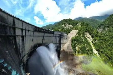Kurobe Dam Opens