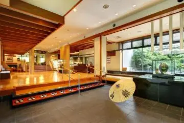 Huge windows provide a light, airy atmosphere to the lobby (Photo: Premier Hotel Group)