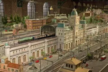 A stunning replica of a train station (Photo: Hara Model Railway Museum)