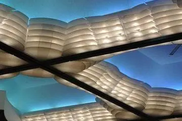 Every detail went into the center's construction, including the modern ceiling design. (Photo: <a href="http://www.flickr.com/photos/chip_in/6152133543/" target="_blank" rel="noreferrer noopener nofollow">p chip</a>)