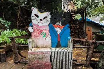 Cat Alley In Onomichi