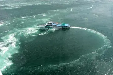 Naruto Whirlpools From the Bridge
