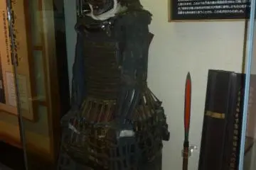 Lord Niwa's armor on display in the castle museum (Photo: PPF)