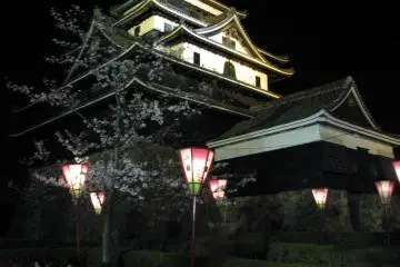 Night festival season at the castle (Photo: Judith Mikami)