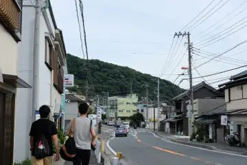 The Pink Sunset at Hayama-Isshiki