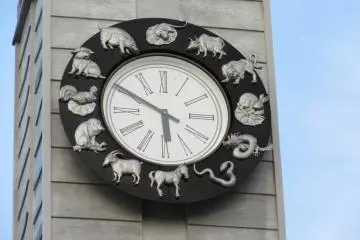 Zodiac Sculptures in Narita Town