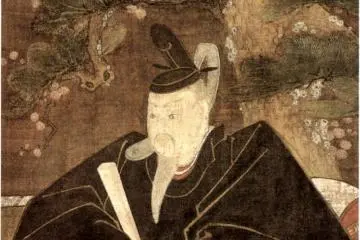 Portrait of Sugawara Michizane (Photo: Taken from Picture on Display)