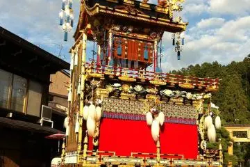 Takayama's Beautiful Fall Festival