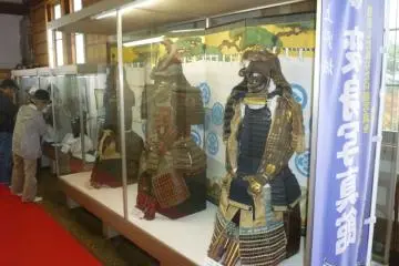The castle features a fine collection of samurai helmets and armor (Photo: PPF)