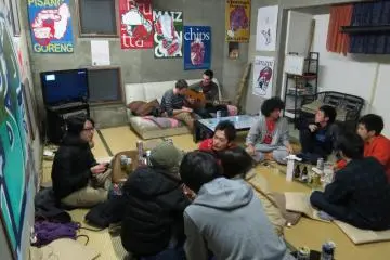 The common room (Photo: Hajime Tachikawa)