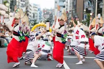 Dance in Tokyo's Koenji Awaodori 2017