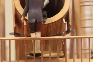 Inside, there are many exquisitely built dioramas and models (Photo: Laura MacLean)