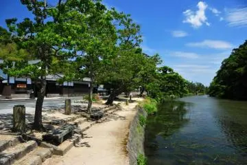 The waterways around Matsue city (Photo: Shimane Prefecture)