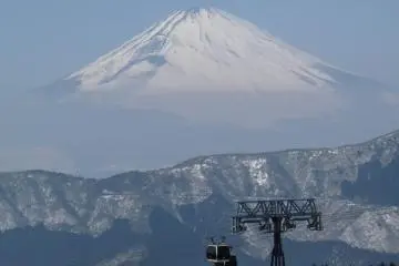 A Glimpse of Mount Fuji