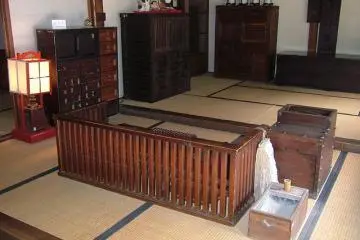 Inside a Meiji period dwelling (Photo: Mr. Wabu)