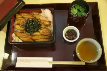 Anago conger eel and rice ¥1700 (Photo: <a href="http://www.gethiroshima.com" target="_blank" rel="noreferrer noopener nofollow">GetHiroshima</a>)