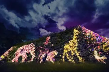 Light Festival at Fukuoka Castle Ruins 2017-2018