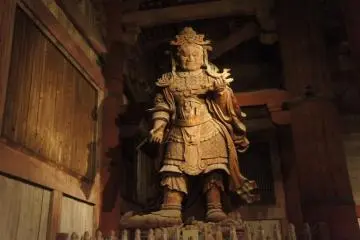 The guardians statue at Todaiji (Photo: Manish)