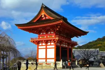 Temple entrance of Kiyomizu-dera (Photo: Manish)