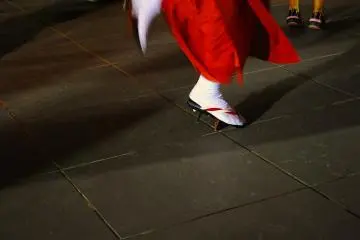Detail of one of the many traditional garments you can see at the Awa Odori (Photo: lucio maurizi)