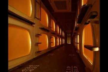 The capsule floor (Photo: Nacasa & Partners)