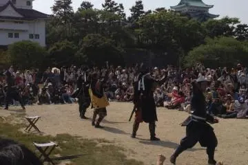 Huge crowds gather to watch the Omotenashi Busho Tai (Photo: PPF)