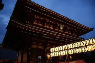 Night Scenes in Asakusa