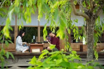 A Summer Day in Ouchi-Juku