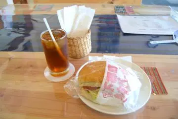 Enjoy a Delicious Trout Burger!