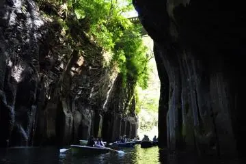 Rent out a boat and explore the gorge