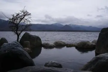 Lake Kussharo in Akan National Park