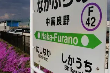 Japan Rail in Furano