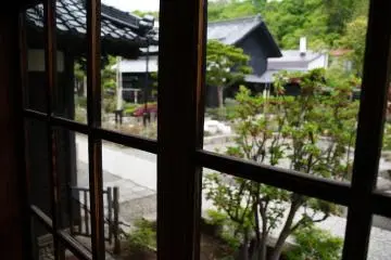 Surrounded by gardens