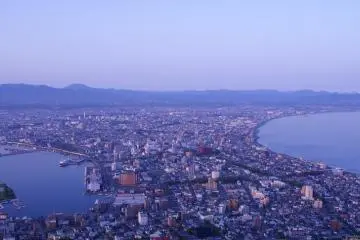 Dusk in the city