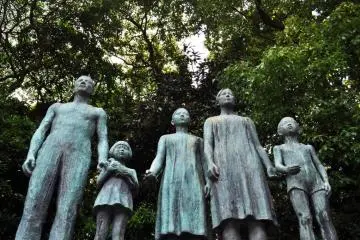 I really liked this angle although it make the statue seem a bit creepy. (Photo: Michelle Madden)