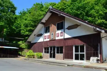 Main of building the Kokujiyaki workshop, Kuji City.