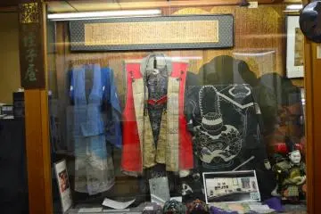 Clothes originally worn by a high ranking military figure.