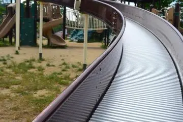 Have fun on this fast and slippery slide! (Photo: Mifthanzi Ariana Sarashanti)