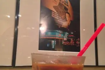 Iced Cafe Baileys and Hong Kong photography (Photo: Kristen F.)