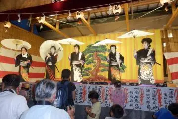 A festival at Omiya Shrine