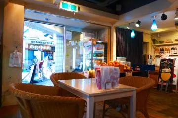 A look inside the cafe