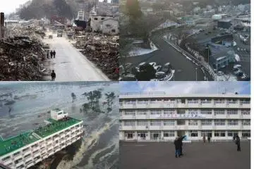 From devastation to reconstruction  (Photo: 陈茂来(微博))
