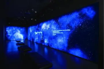 Famous space quotes through time (Photo: <a href="https://pbs.twimg.com/media/DTOX-QXVQAAaEvq?format=jpg&name=large" target="_blank" rel="noreferrer noopener nofollow">TeNQ Space Museum</a>)